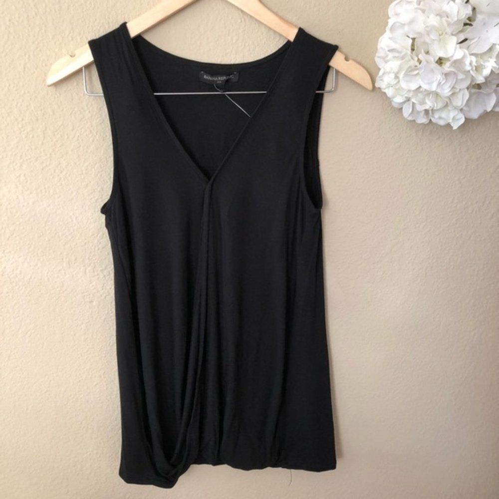 Banana Republic Drape Front Tank Top, S (y31)
